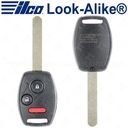 Ilco Honda Pilot Remote Head Key 3B - Replaces CWTWB1U545 - RHK-HON-3B7