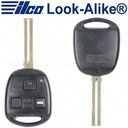 Ilco Lexus ES330 LS430 Remote Head Key - Replaces HYQ12BBT - RHK-LEXUS-3B2