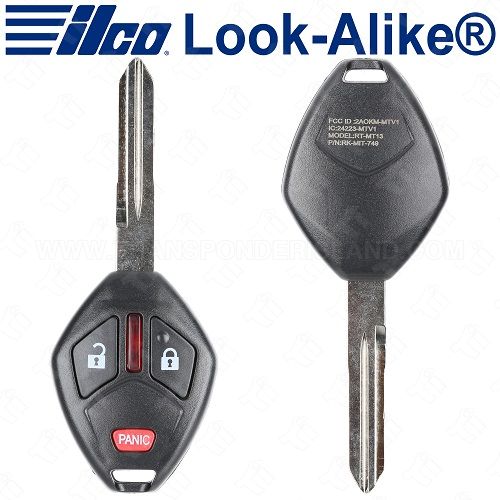 [TIK-ILC-074] Ilco 2006 - 2008 Mitsubishi Endeavor Remote Key 3B - Replaces OUCG8D-620M-A - RHK-MITS-3B2