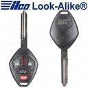 Ilco 2006 - 2007 Mitsubishi Eclipse Galant Remote Head Key 4B - Replaces OUCG8D-620M-A - RHK-MITS-4B1