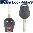 Ilco Nissan Cube Juke Rogue Remote Head Key - CWTWB1U751 - RHK-NIS-3B1