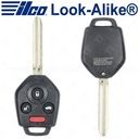 Ilco Subaru Remote Head Key - Subaru G Chip - Replaces CWTWB1U811 - RHK-SUB-4B3