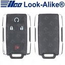 Ilco Chevrolet Silverado Colorado 4B Keyless Entry Remote - Replaces  M3N-32337100 - RKE-GM-4B10