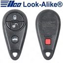 Ilco Subaru Forester Keyless Entry Remote 4B Trunk - Replaces CWTWB1U819 - RKE-SUB-4B1