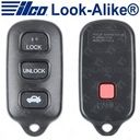 Ilco Toyota Keyless Entry Remote 4B Hatch Glass - Replaces GQ43VT14T - RKE-TOY-4B6