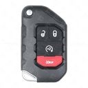 Jeep 4B Remote Start Smart Flip Key Shell Case