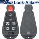 Ilco Mopar, VW Smart Fobik Key 7B Hatch / Remote Start / Power Doors - IYZ-C01C - POD-LAL-7B2 / FBK-CHRY-7B3 w/PROX