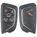 2020 - 2024 Chevrolet Corvette C8 Smart Key 6B Trunk / Starter / Hood - Chrome Logo - 315 Mhz.