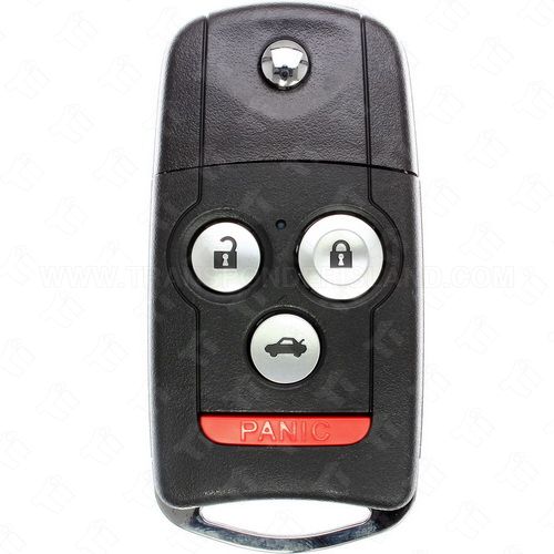 [TIK-ACU-23] 2007 - 2008 Acura TL Remote Flip Key 4B Trunk - OUCG8D-439H-A
