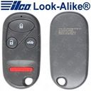 Ilco 1997 - 2008 Honda CR-V S2000 Keyless Entry Remote 4B Trunk - RKE-HON-4B4