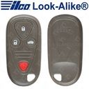 Ilco 2004 - 2008 Acura TL TSX Keyless Entry Remote 4B Trunk - RKE-ACURA-4B1 72147-SEP-A52