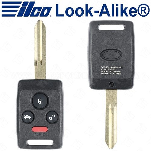 [TIK-ILC-205] Ilco 2006 - 2009 Subaru Legacy Tribeca Remote Head Key 4B Trunk - RHK-SUB-4B5