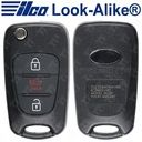 Ilco 2010 - 2012 Kia Soul Remote Flip Key 3B Gen 1 - FLIP-KIA-3B1 - HY15