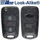 Ilco Kia Soul Remote Flip Key 3B Gen 1 - FLIP-KIA-3B2 - HY15 - 95430-2K341