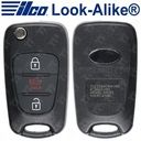 Ilco 2012 - 2013 Kia Sportage Remote Flip Key 3B Gen 1 - FLIP-KIA-3B3 - High Security