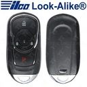 Ilco 2018 - 2020 Buick Regal Smart PEPS Key 3B - PRX-BUICK-3B2 13506667