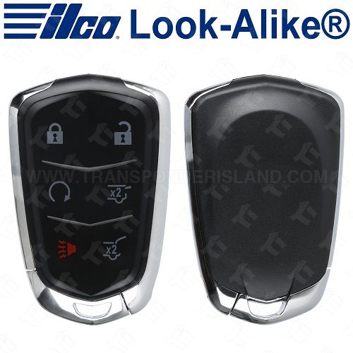 [TIK-ILC-244] Ilco 2015 - 2020 Cadillac Escalade Smart Key 6B Hatch / Hatch Glass / Remote Start - PRX-CAD-6B2