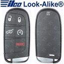 Ilco Dodge Jeep Smart Key 5B Hatch / Remote Start - PRX-CHRY-5B4 56046777AB