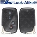 Ilco Lexus LS460 LS600h HS250 Smart Key 4B Trunk - PRX-LEX-4B5 89904-50F90