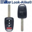Ilco Honda CR-V Civic 5-DOOR Remote Head Key 4B Hatch - RHK-HON-4B10