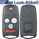 Ilco 2009 - 2014 Acura TL Remote Flip Key 4B Trunk - FLIP-ACURA-4B3 35113-TK4-A10