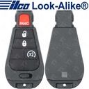 Ilco 2011 - 2013 Jeep Grand Cherokee Smart Fobik Key 4B Remote Start - POD-LAL-4B9 56046736AA