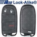 Ilco Jeep Compass Smart Key 3B - PRX-JEEP-3B2 - 68250335AB