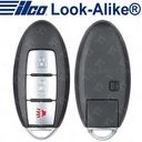 Ilco 2011 - 2019 Nissan Juke Leaf Quest Versa Note Smart Prox Key - PRX-NIS-3B2