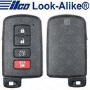 Ilco Toyota RAV4 Smart Entry Key 4B Hatch - PRX-TOY-4B12 89904-42070