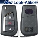 Ilco Toyota Corolla iM Remote Flip Key - FLIP-TOY-3B1