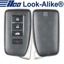 Ilco 2013 - 2020 Lexus ES350 GS350 GS450H Smart Key 4B Trunk - PRX-LEX-4B7