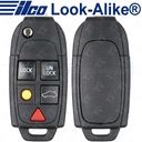 Ilco Volvo S60 S80 V70 XC70 XC90 Remote Head Key - FLIP-VOLVO-5B1