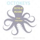 OCTOKEYS - HU100 8 CUT Laser Keys
