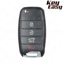 2014 - 2017 Kia Rio Remote Flip Key 4B Trunk Gen 2 - TQ8-RKE-3F05 (UB14MY) - AFTERMARKET