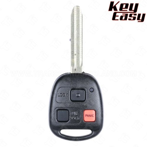 [TIK-TOY-10A] 1998 - 2002 Toyota Land Cruiser Remote Head Key (4C Chip) AFTERMARKET