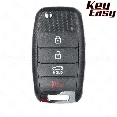 KEYXPRESS 2-Pack Remote Flip Key Fob For Kia Optima 2016 2017 2018 2019 2020 – SY5JFRGE04 Replacement