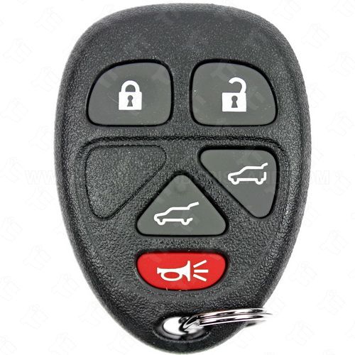 [TIK-CHV-59N] Strattec 2007 - 2013 GM Keyless Entry Remote 5B Hatch / Hatch Glass - 5922379 OUC60221 OUC60270
