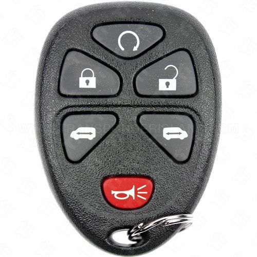 [TIK-GM-39] 2005 - 2011 GM Keyless Entry Remote 6B Remote Start / Power Doors - 15114376 KOBGT04A