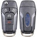 2023 - 2024 Ford Trucks 4 Button Starter Remote Head Flip Key - 434 Mhz. 164-R8337