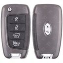 2018 - 2021 Hyundai Santa Fe Remote Flip Key 4B Hatch - TQ8-RKE-4F39 - 433 MHz - KK12 w/ Transponder