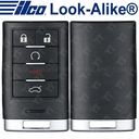 Ilco Cadillac CTS STS Smart Key - 5B Trunk/Remote Start - M3N5WY777A - PRX-CAD-5B6 Replaces P/N: 25943676/25943677