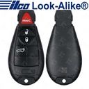 Ilco Jeep Grand Cherokee Smart Fobik Key - 4B Hatch - IYZ-C01C - POD-LAL-4B11