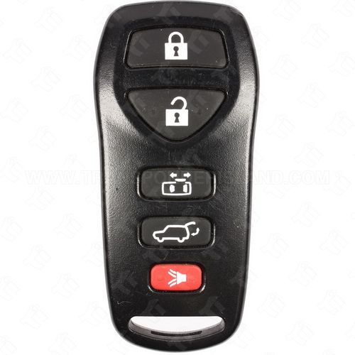 2004 - 2010 Nissan Quest Keyless Entry Remote 5B Hatch / Power Door - KBRASTU51