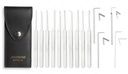 SouthOrd 14 Piece Lock Pick Set w/ Metal Handles - MPXS-14