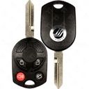 REFURBISHED 2006 - 2011 Mercury Remote Head Key 4B Trunk - 4D-63 80 Bit