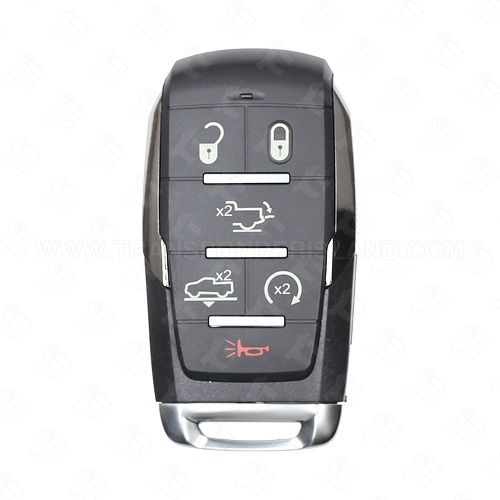 [TIK-DOG-122] 2019 - 2025 Ram Smart Key Case 6B Starter / Tailgate / Air Suspension - OHT4882056