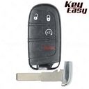 2015 - 2022 Jeep Fiat Smart Key 4B Remote Start - REPLACES: M3N-40821302 - AFTERMARKET