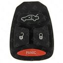 Chrysler Dodge Jeep Rubber Pad 4B Trunk - Large Panic