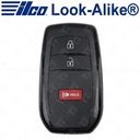 Ilco Toyota Corolla Cross Smart Key - 3B - PRX-TOY-3B12 - Replaces: 8990H-0A010