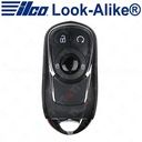 Ilco Buick Smart PEPS Key - 4B Remote Start - PRX-GM-4B10 - Replaces: 13534465